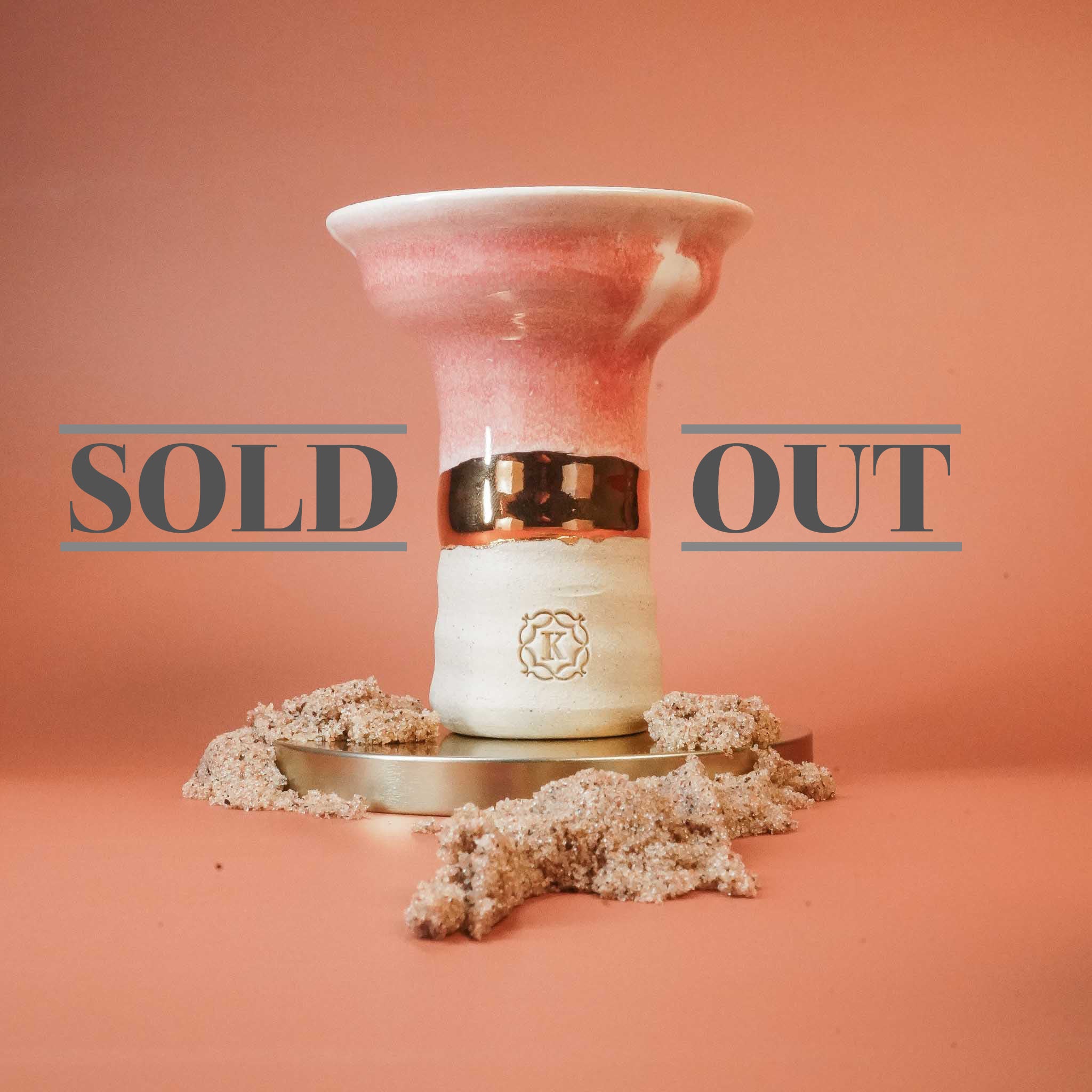 Alpaca + Kaloud Special Edition Hookah Bowl (18k Pink & White)