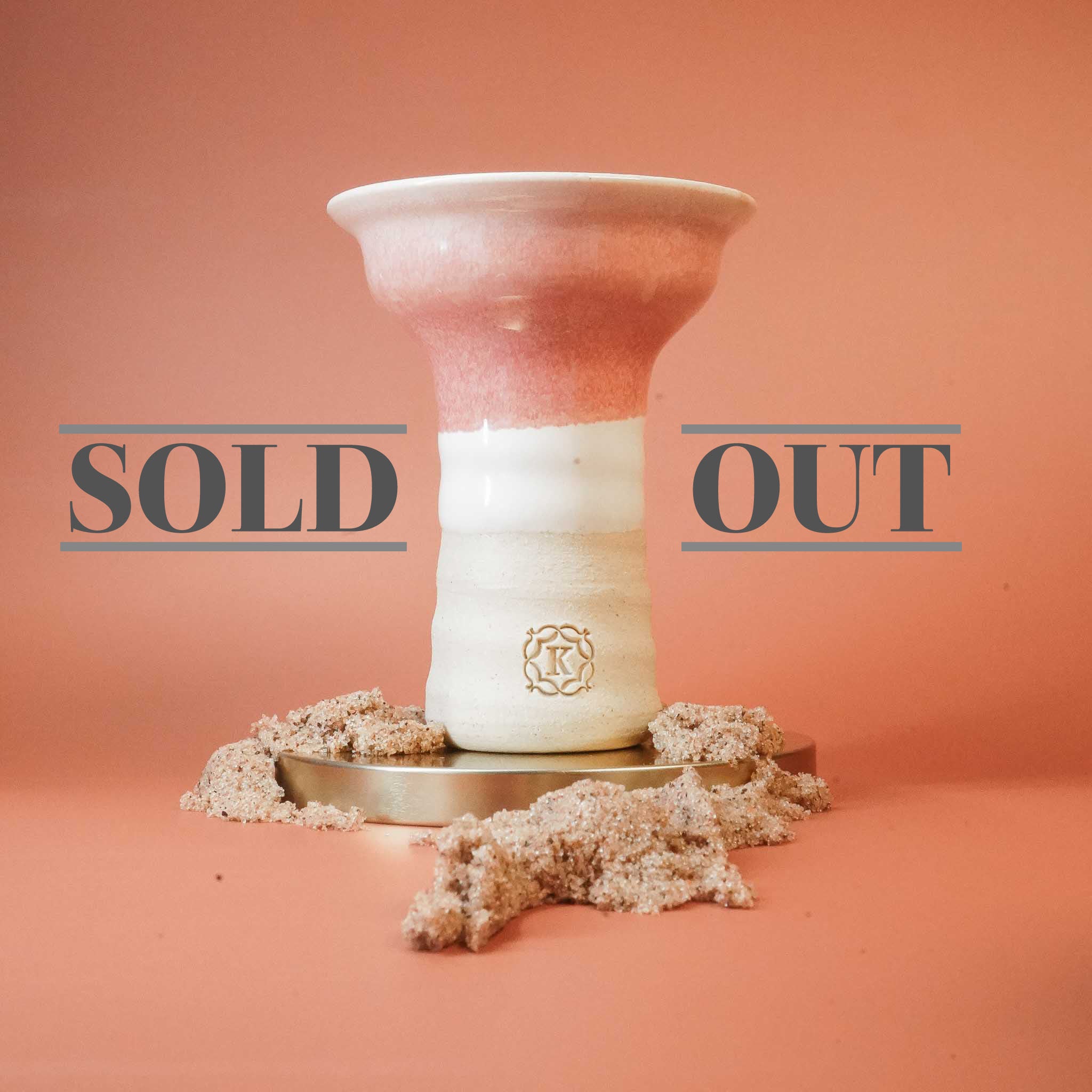 Alpaca + Kaloud Special Edition Hookah Bowl (Pink and White)